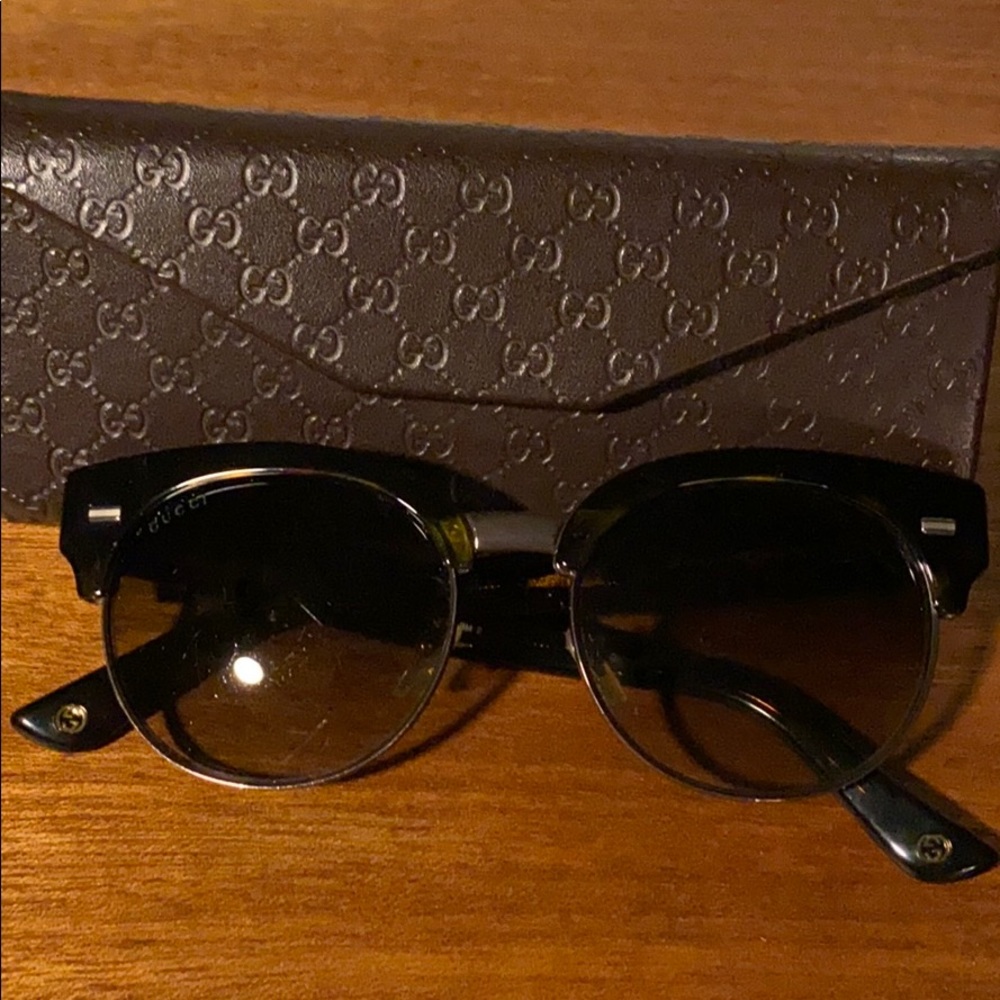 Gucci tortoise sunglasses